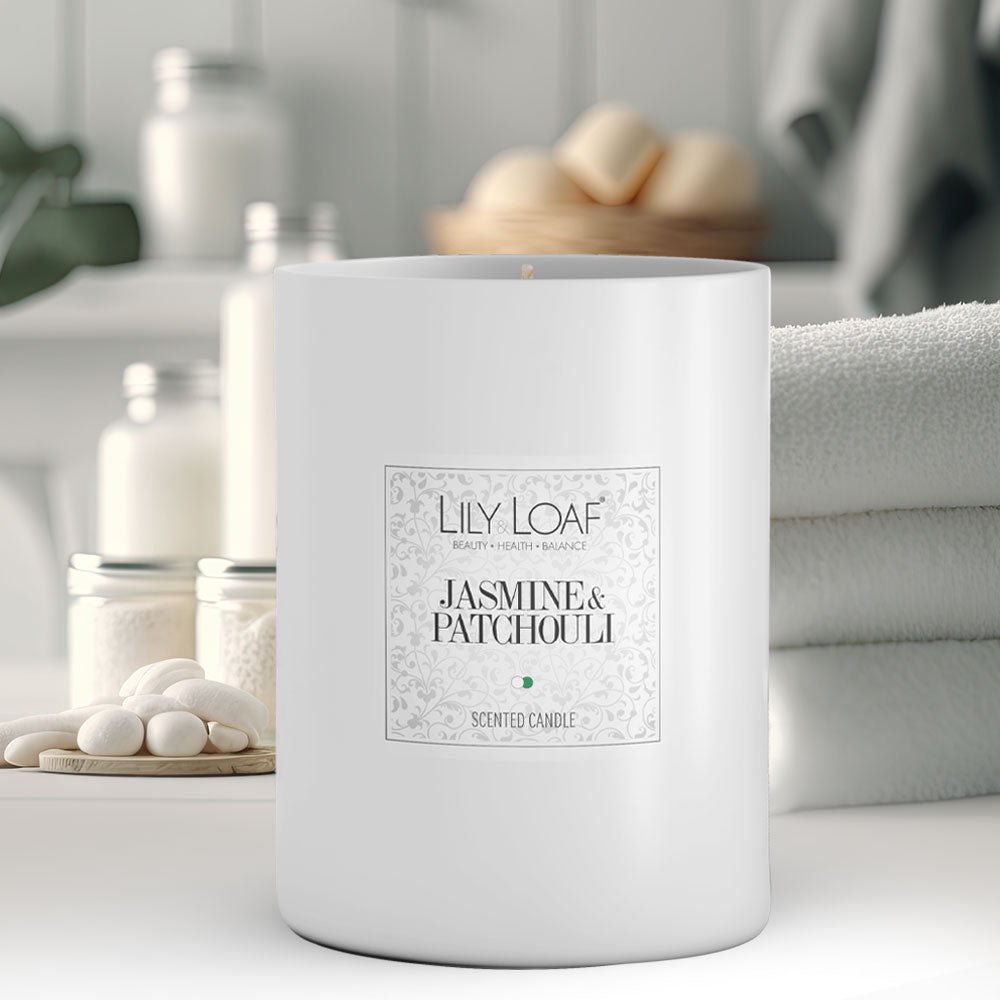 Lily & Loaf Jasmine & Patchouli Soy Wax Candle2