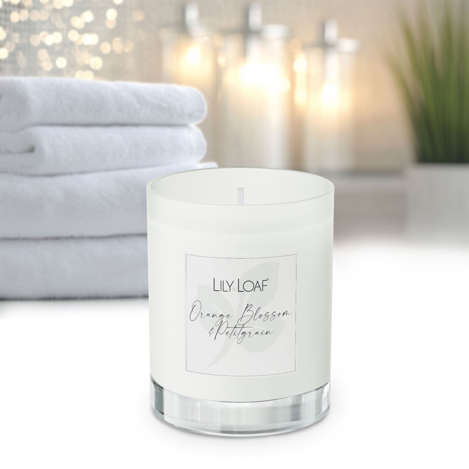 Lily & Loaf Orange Blossom & Petitgrain Soy Wax Candle2