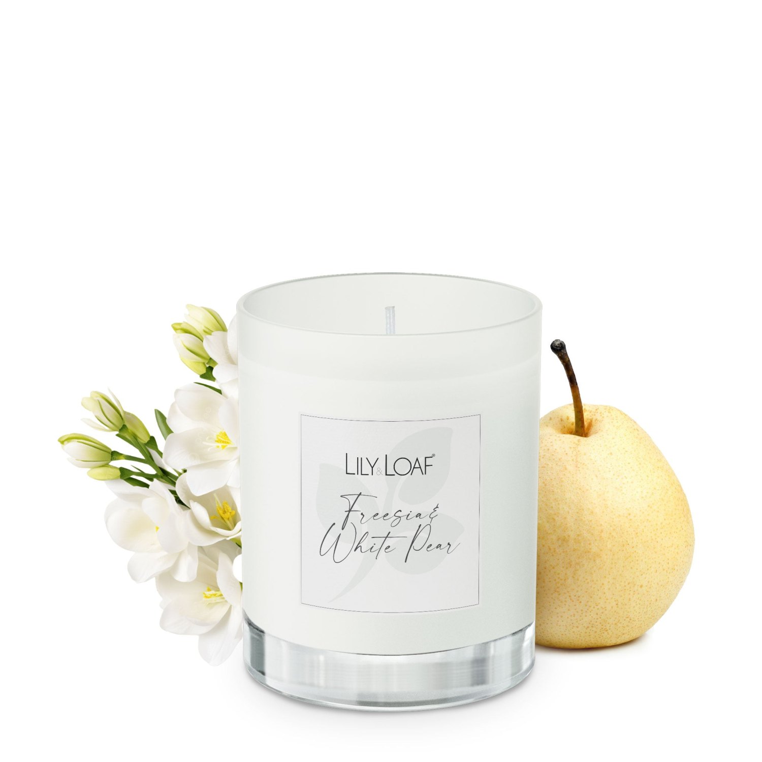 Lily & Loaf Freesia & White Pear Soy Wax Candle