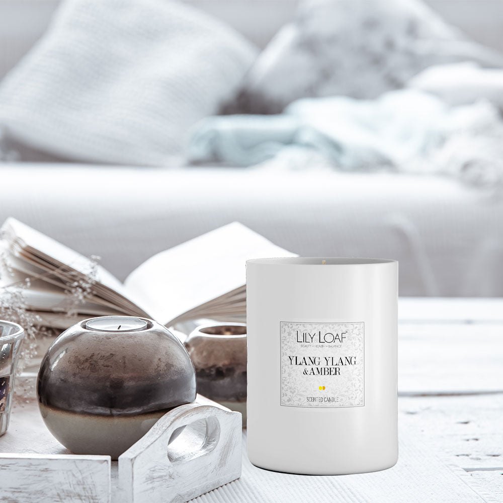 Lily & Loaf Ylang Ylang & Amber Soy Wax Candle3