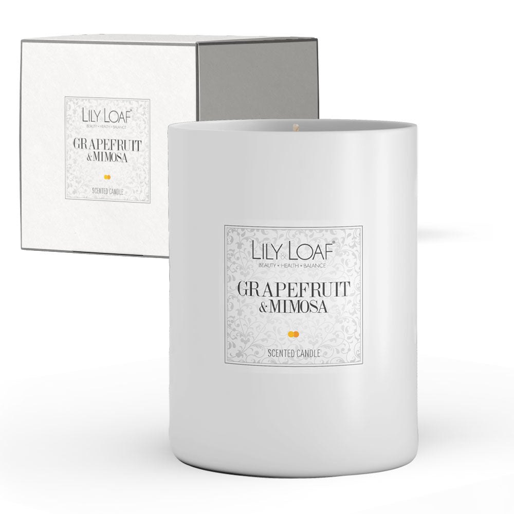 Lily & Loaf Grapefruit & Mimosa Soy Wax Candle2