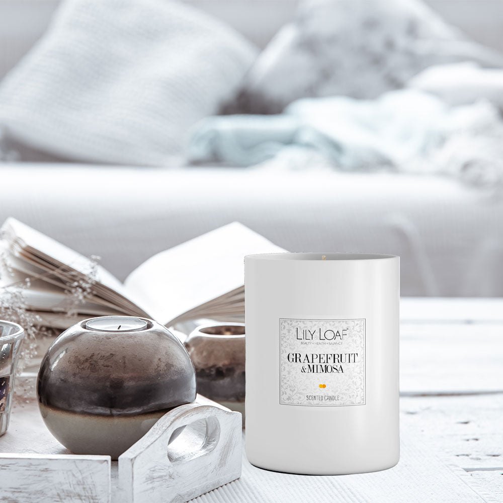 Lily & Loaf Grapefruit & Mimosa Soy Wax Candle3