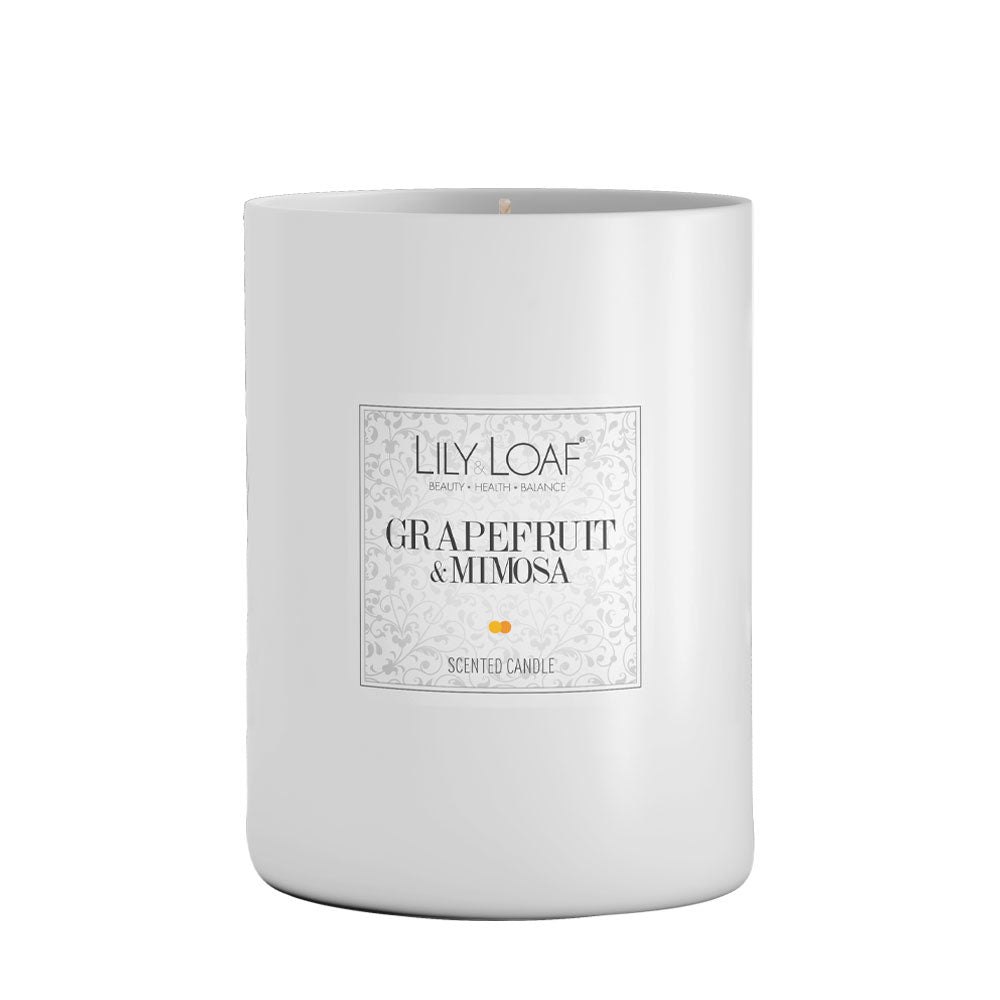 Lily & Loaf Grapefruit & Mimosa Soy Wax Candle6