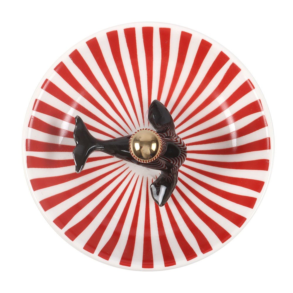 Black Circus Seal Ceramic Trinket Dish2