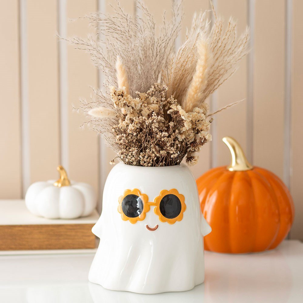 Groovy Ghost Ceramic Vase (1200ml)3