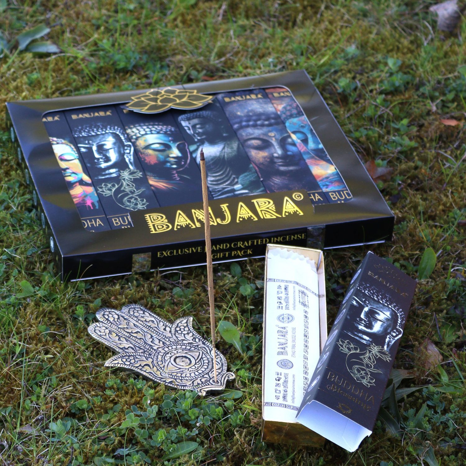 Banjara Buddha Incense Gift Set – 6 Assorted Fragrances10