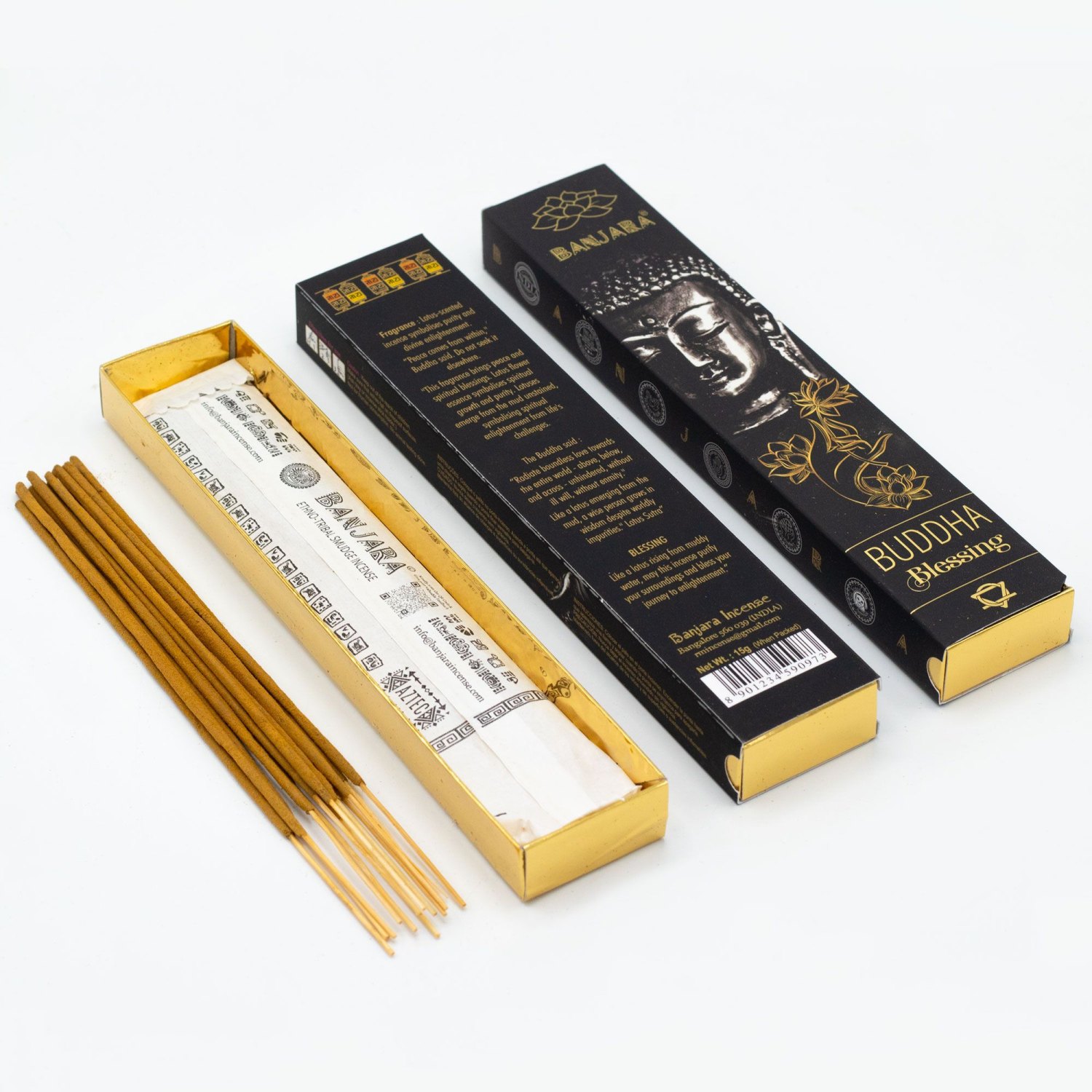 Banjara Buddha Incense Gift Set – 6 Assorted Fragrances6