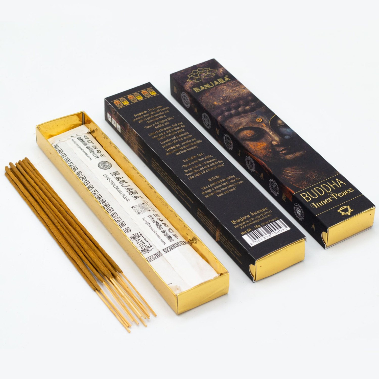 Banjara Buddha Incense Gift Set – 6 Assorted Fragrances7
