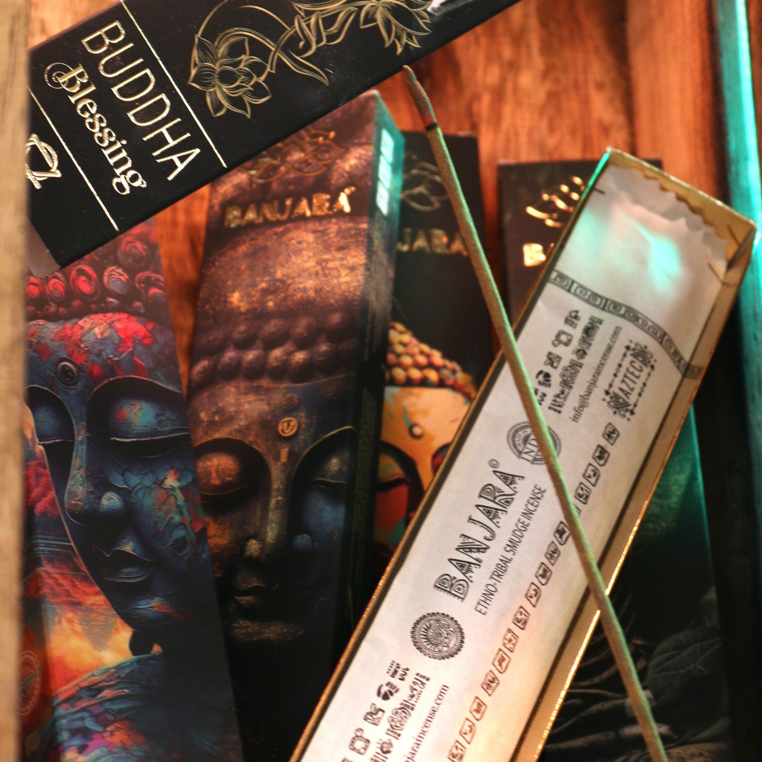 Banjara Buddha Incense Gift Set – 6 Assorted Fragrances8