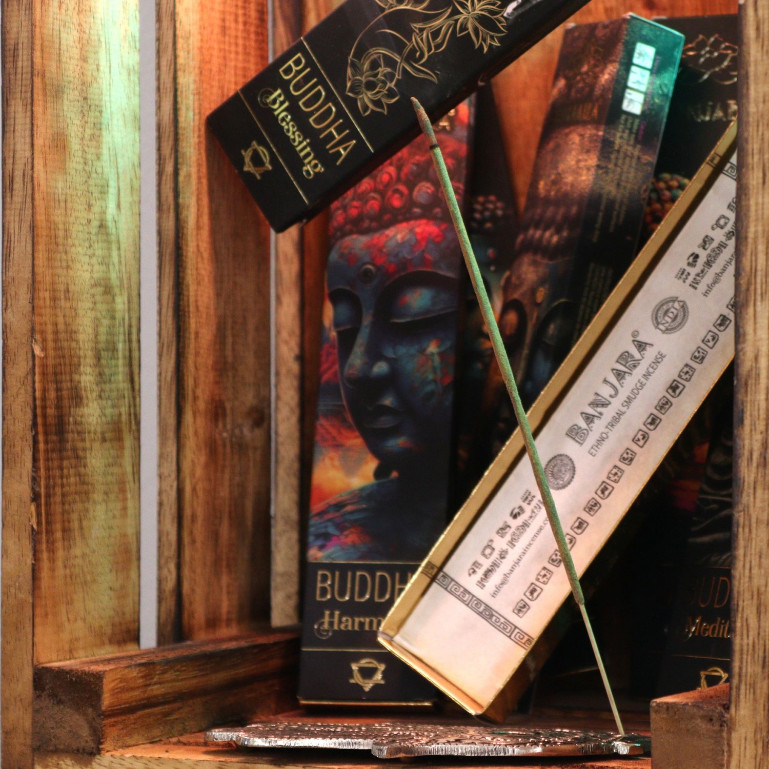 Banjara Buddha Incense Gift Set – 6 Assorted Fragrances9