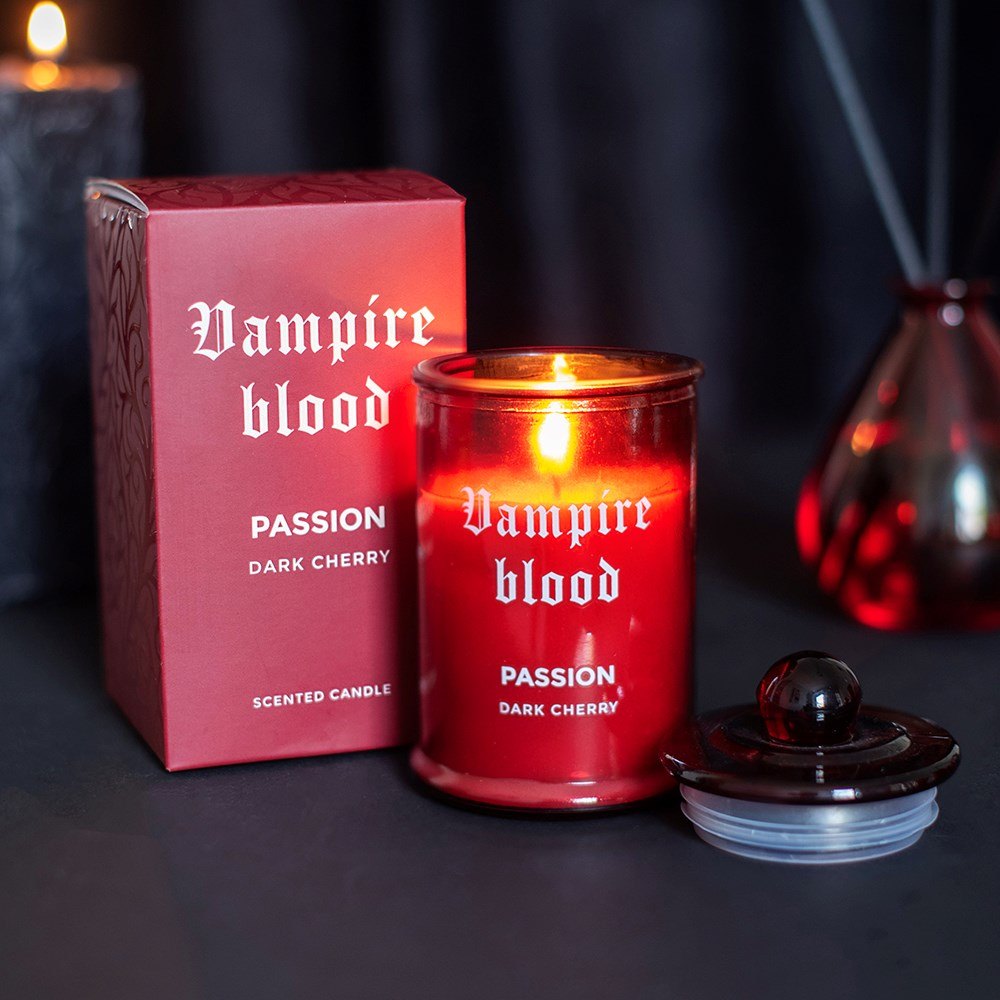 Vampire Blood Dark Cherry Scented Candle – Passion4