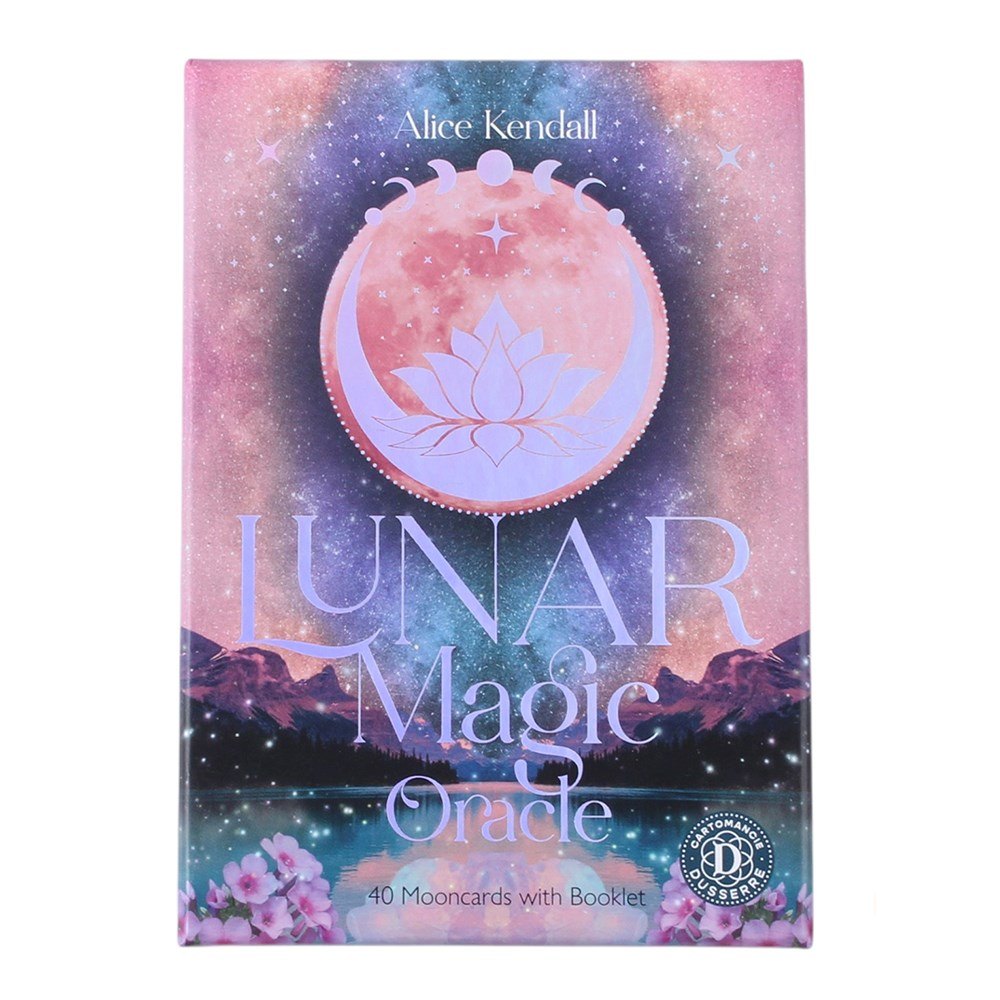 Lunar Magic Oracle Cards by Alice Kendall – 40 Card Deck