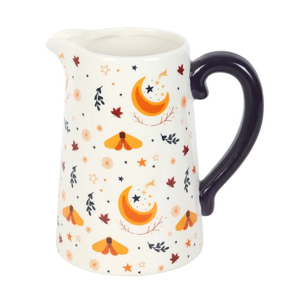 Autumn Magic Harvest Moon Ceramic Flower Jug2