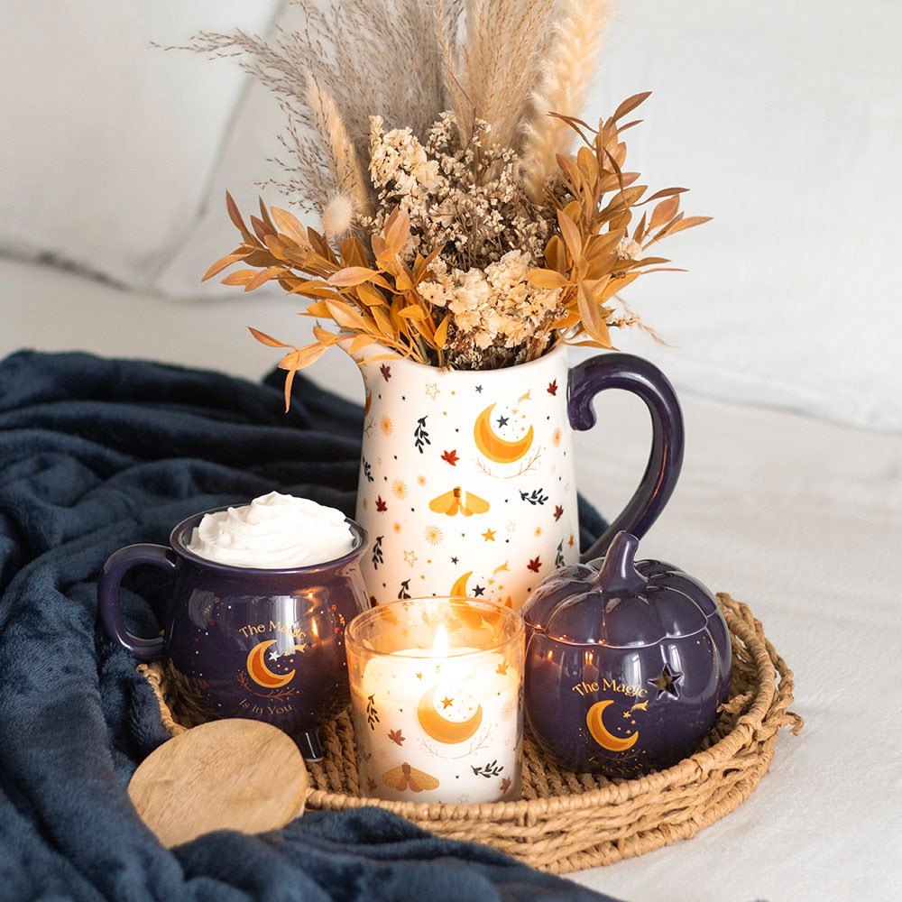 Autumn Magic Harvest Moon Ceramic Flower Jug4