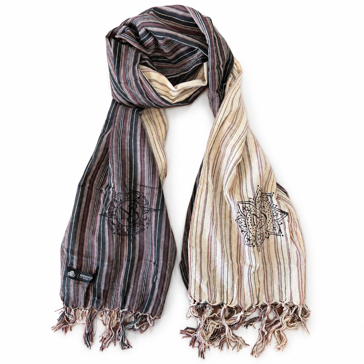 Nomad Sari Nomad Compass Travel Blessing Scarf – 170 x 50cm