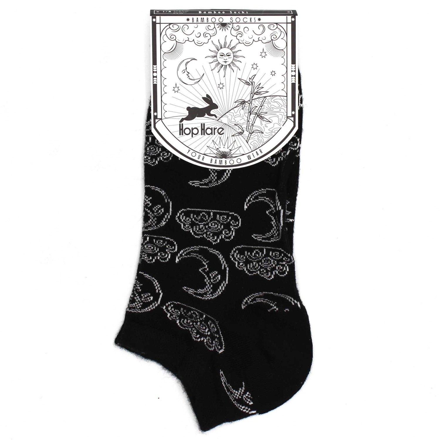 Hop Hare Day & Night Bamboo Low-Cut Socks – UK 3.5–6.51