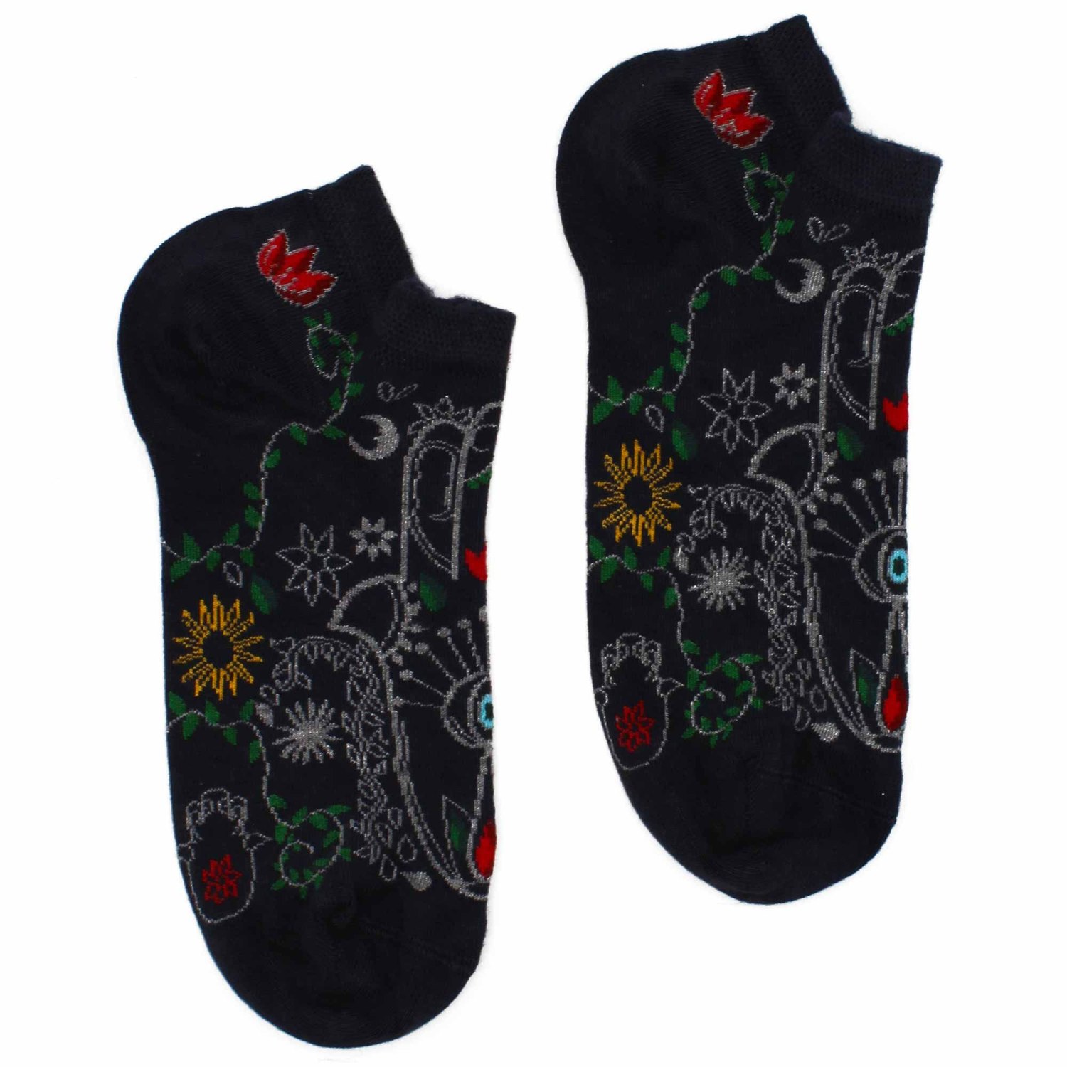 Hop Hare Hamsa Bamboo Low-Cut Socks – UK 3.5–6.52