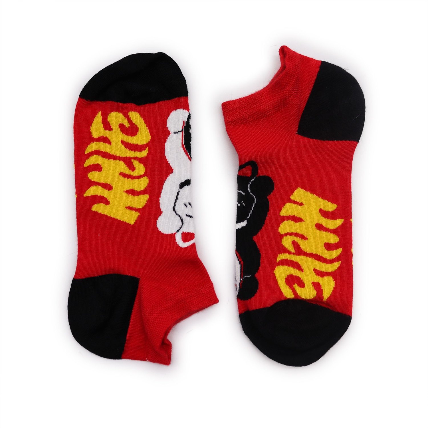 Hop Hare Lucky Cat Bamboo Low-Cut Socks – UK 3.5–6.5