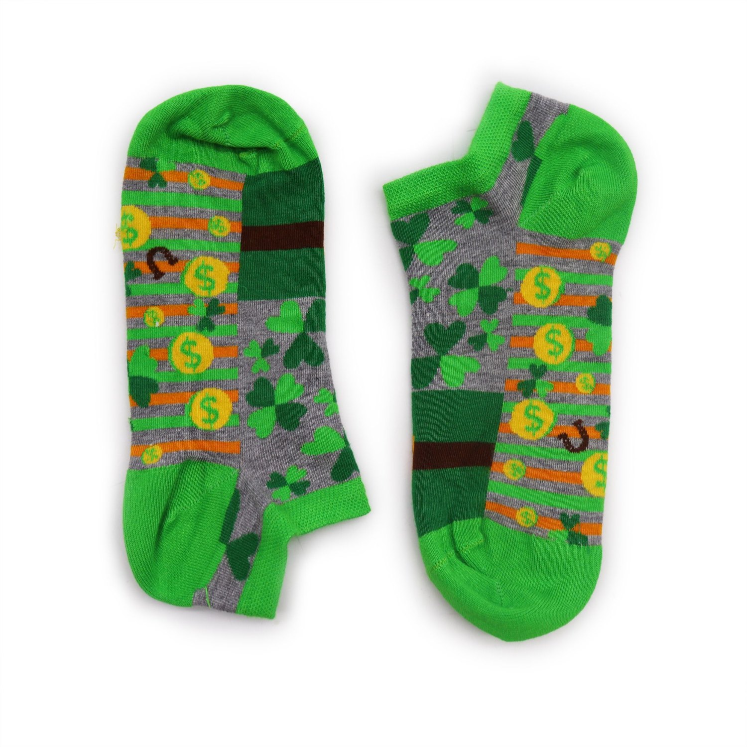 Hop Hare Lucky Symbols Bamboo Low-Cut Socks – UK 3.5–6.5