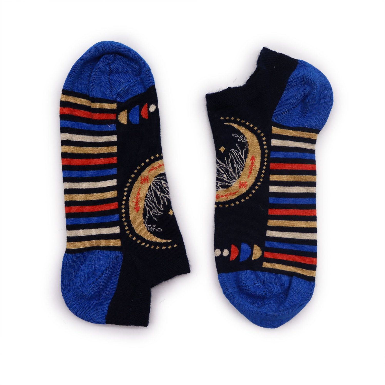 Hop Hare Lunar Phases Bamboo Low-Cut Socks – UK 3.5–6.5