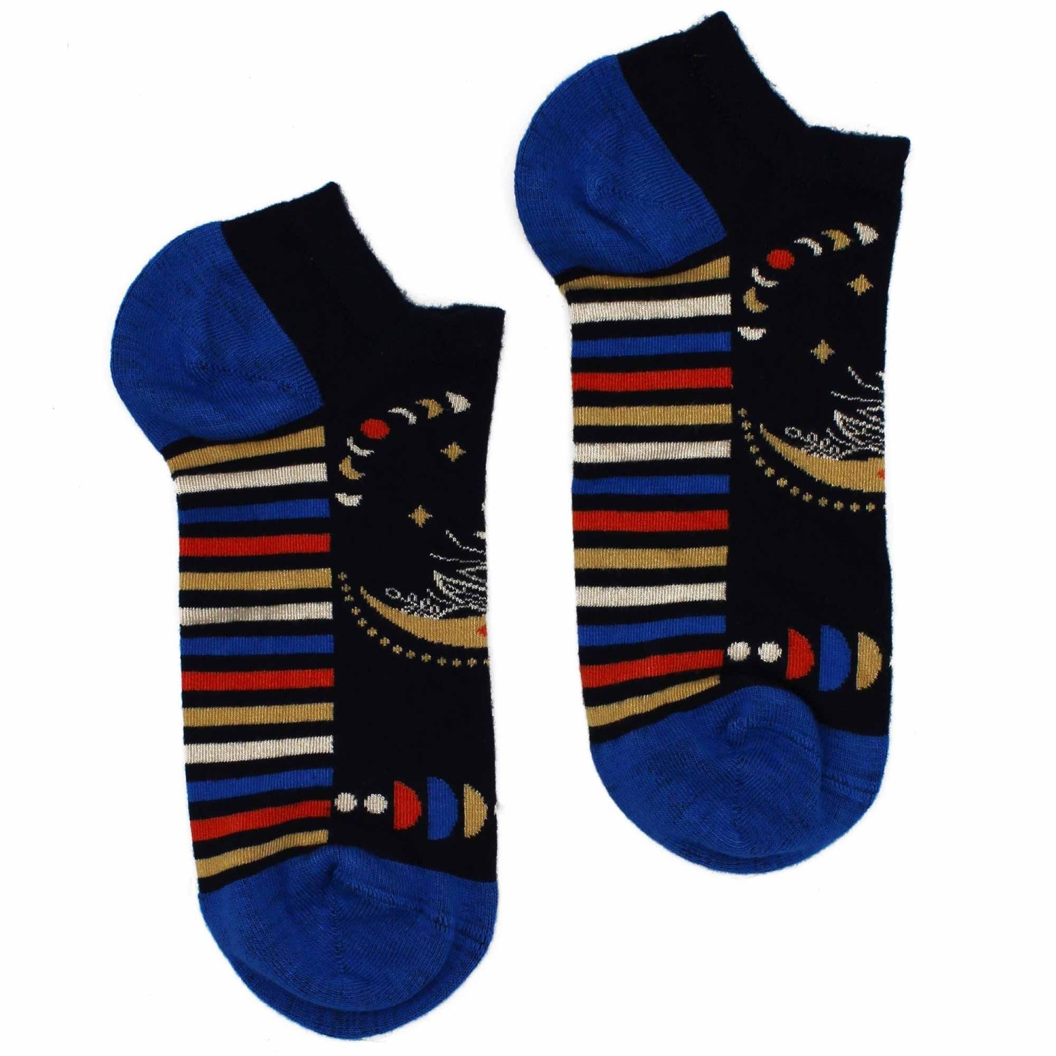 Hop Hare Lunar Phases Bamboo Low-Cut Socks – UK 3.5–6.52