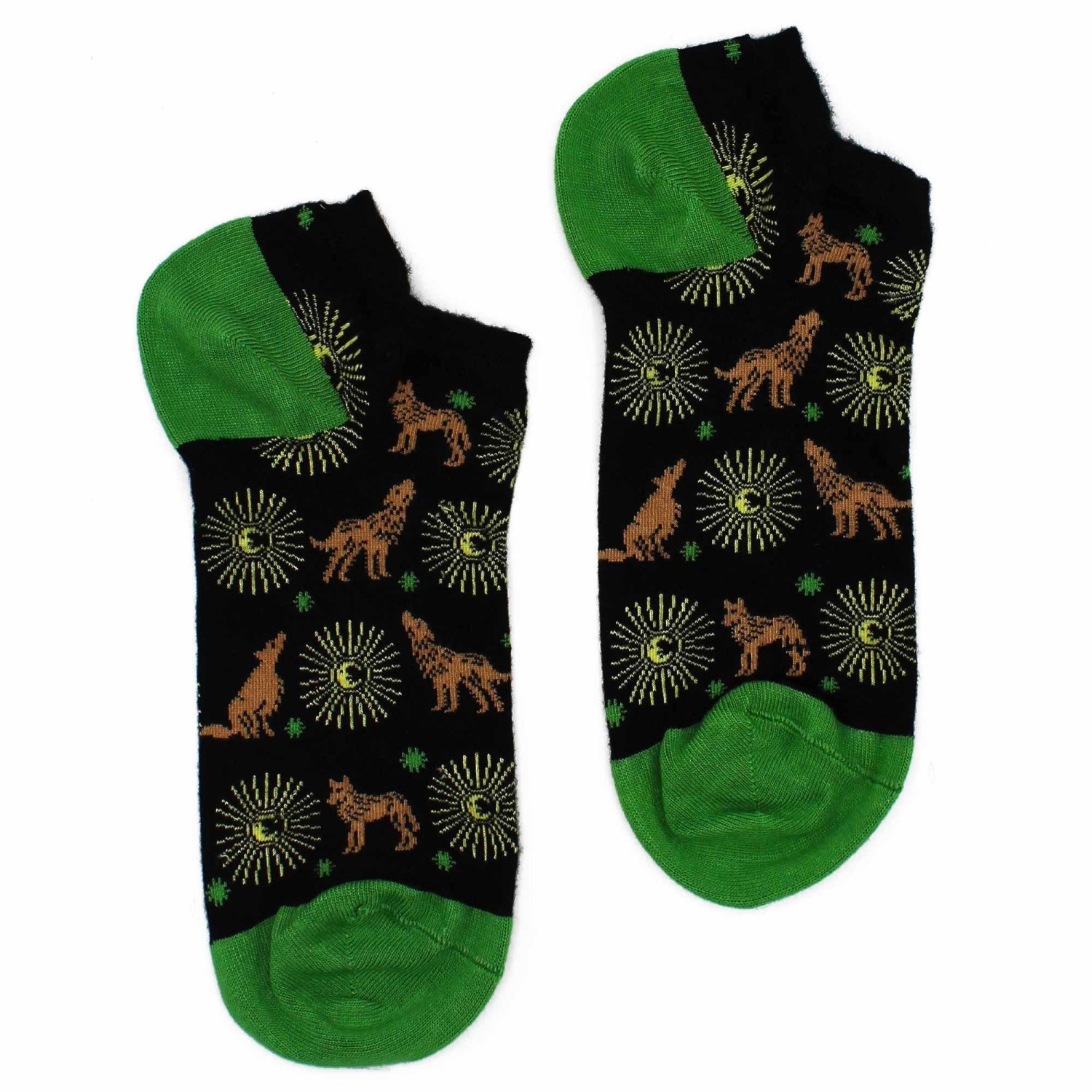 Hop Hare Moonlight Wolves Bamboo Low-Cut Socks – UK 3.5–6.52