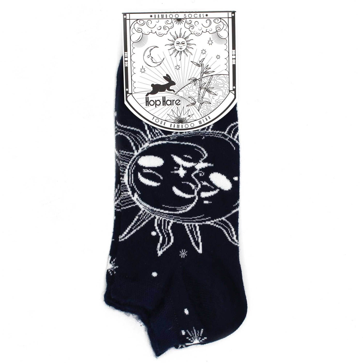 Hop Hare Sun & Moon Bamboo Low-Cut Socks – UK 3.5–6.51