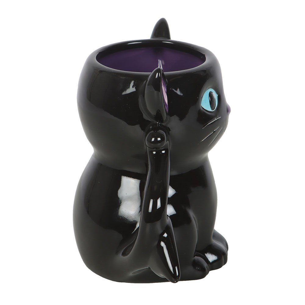 Black Bat Cat Ceramic Mug (500ml)1
