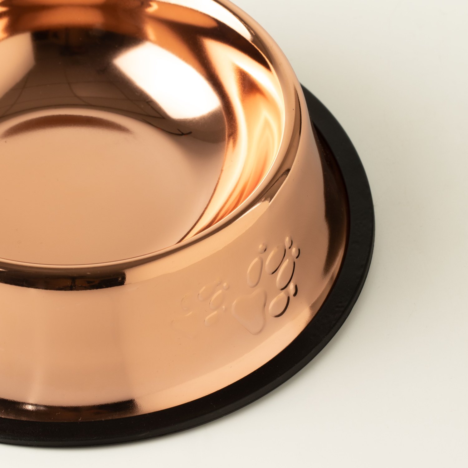 PAW Copper-Style 304 Stainless Steel Pet Bowl - 18cm2