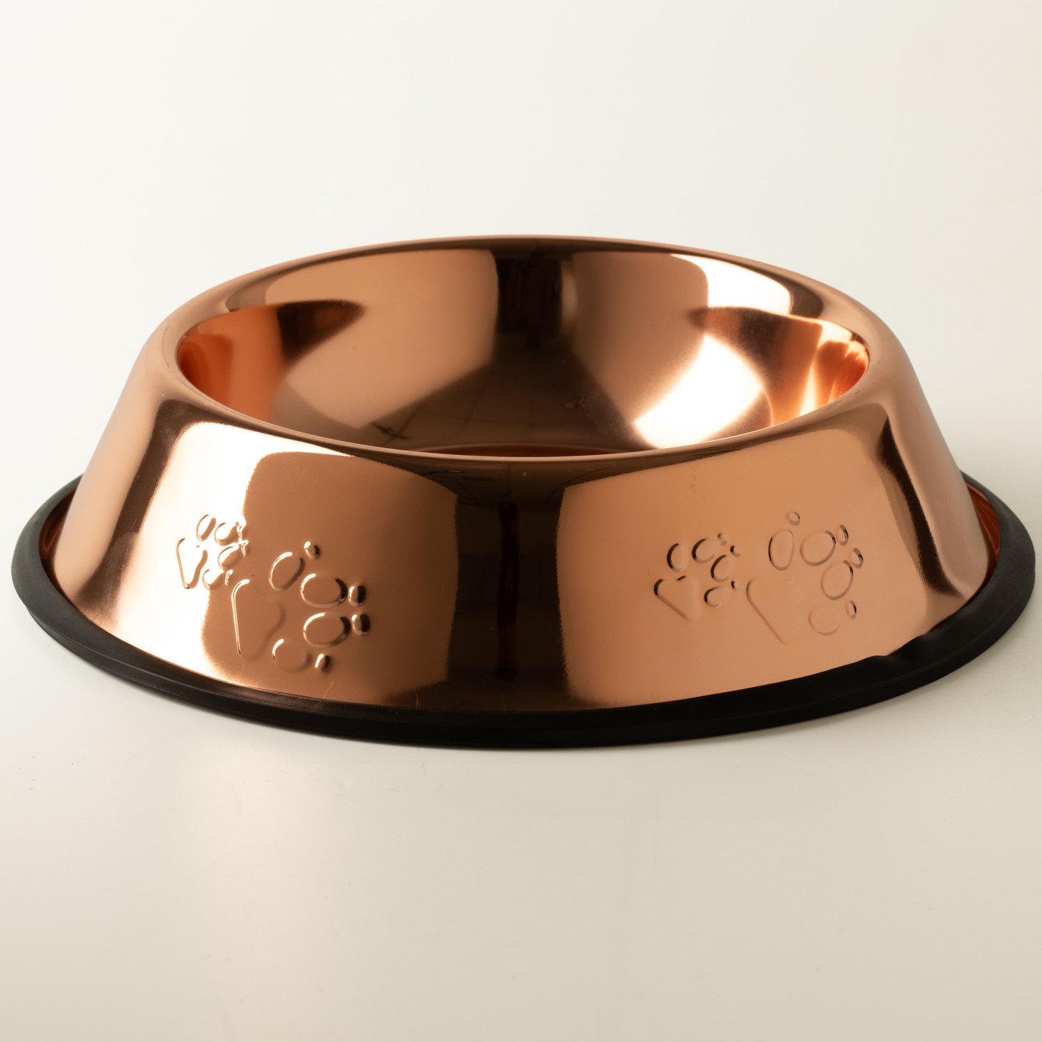 PAW Copper-Style 304 Stainless Steel Pet Bowl – 22cm