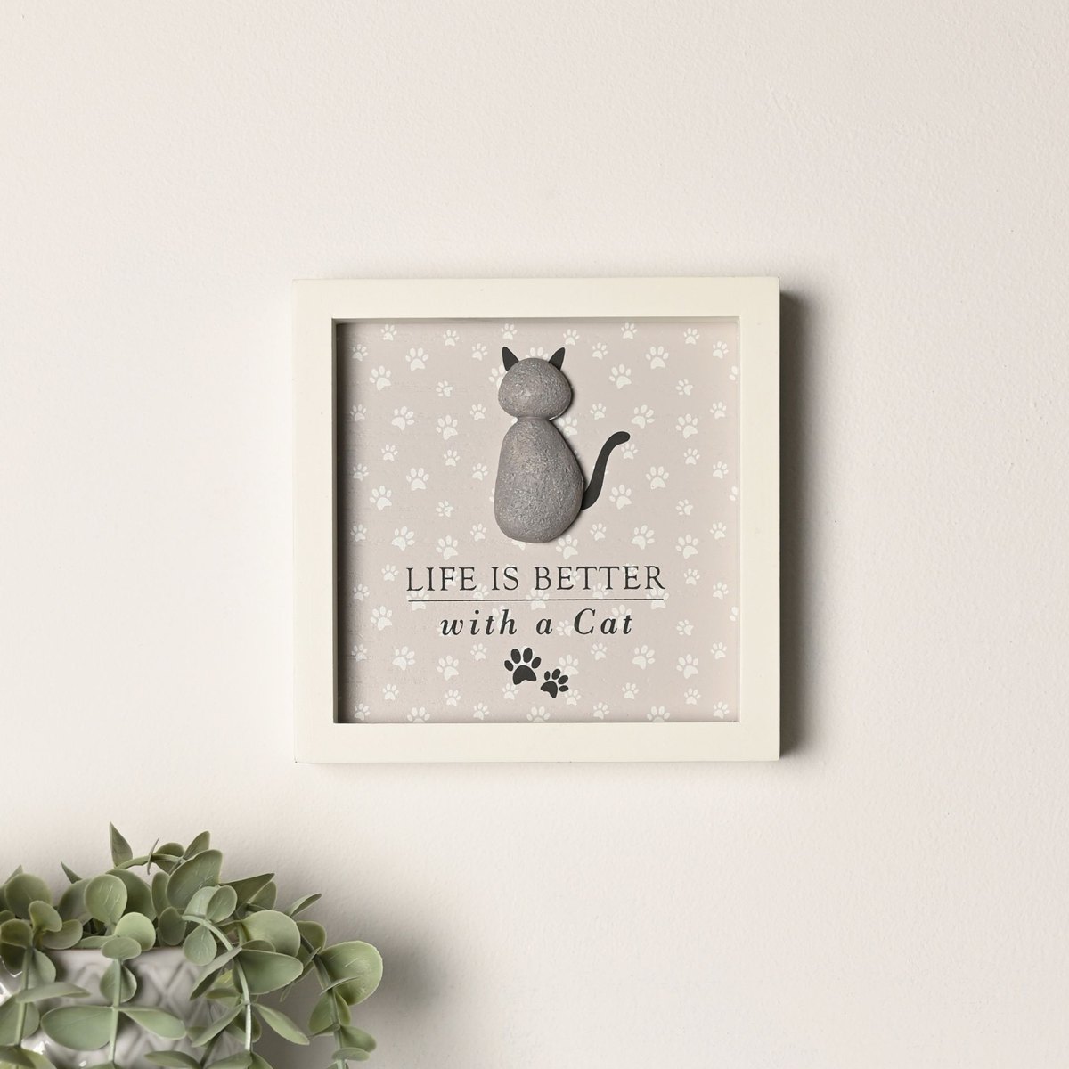 Best of Breed 'Life Is Better with a Cat' Framed Plaque3