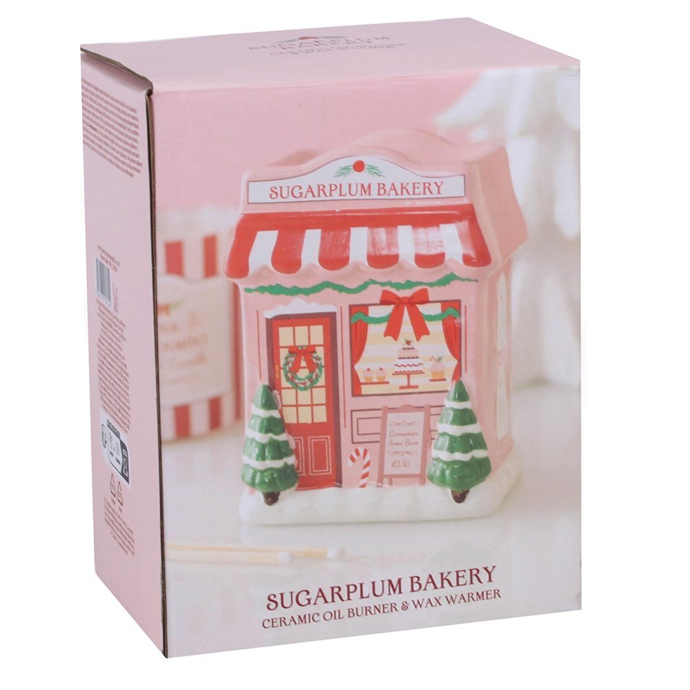 Sugarplum Bakery Ceramic Christmas Oil Burner3