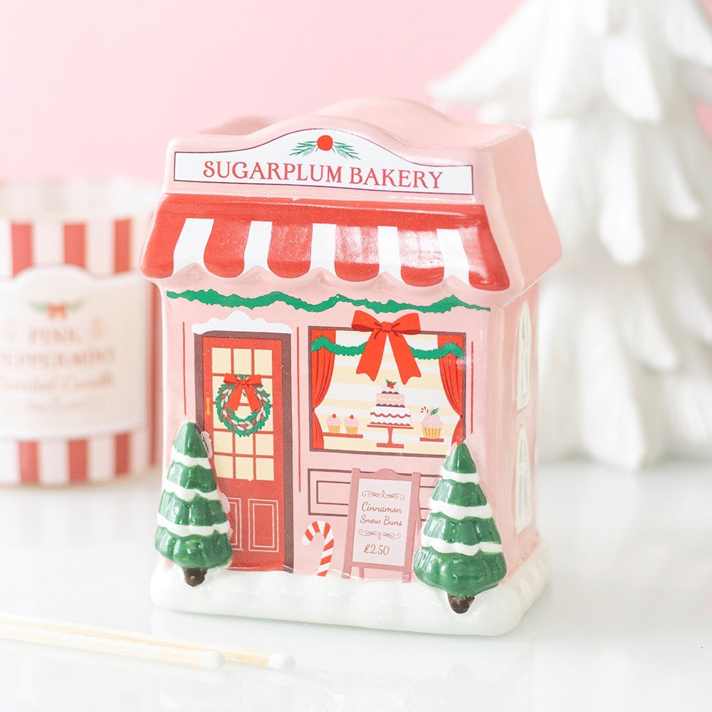 Sugarplum Bakery Ceramic Christmas Oil Burner4