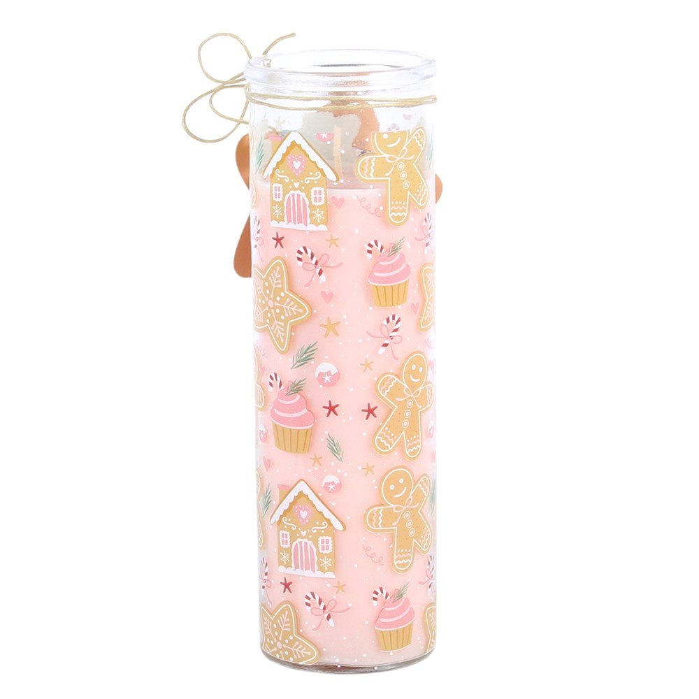 Sugarplum Bakery Gingerbread Cookie Scented Tube Candle2