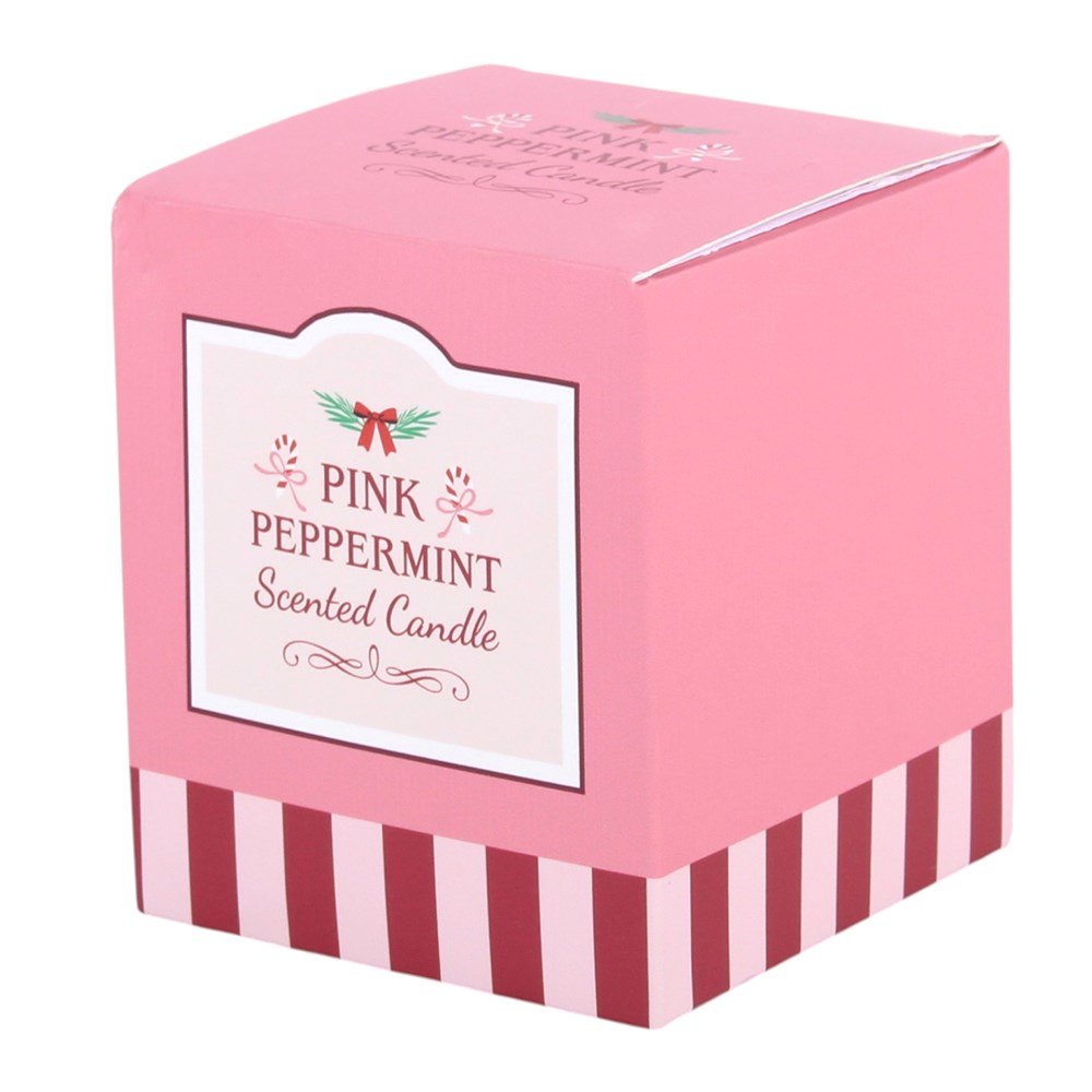 Sugarplum Bakery Pink Peppermint Scented Candle3