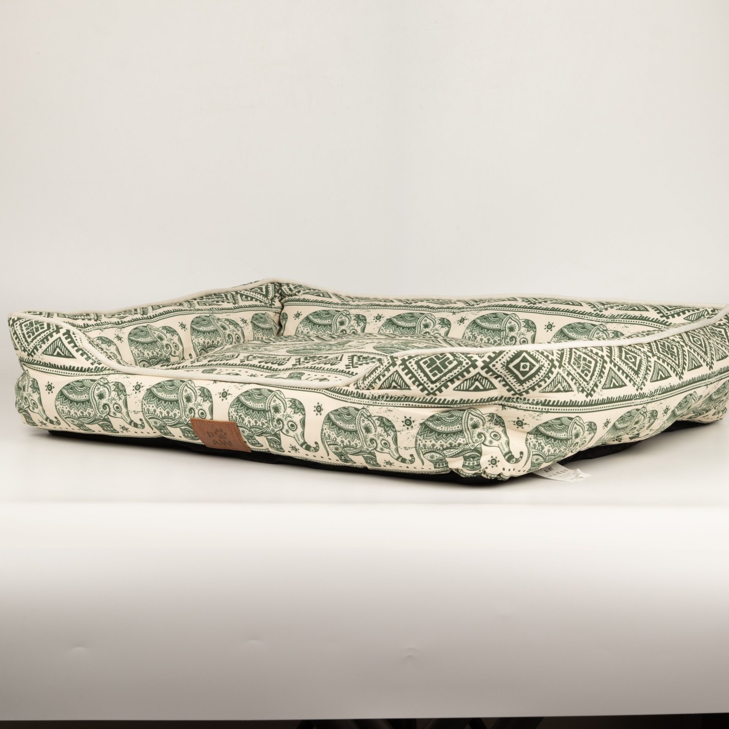 PAW Lucky Elephant Green Pet Bed – 60 x 50 x 14cm3