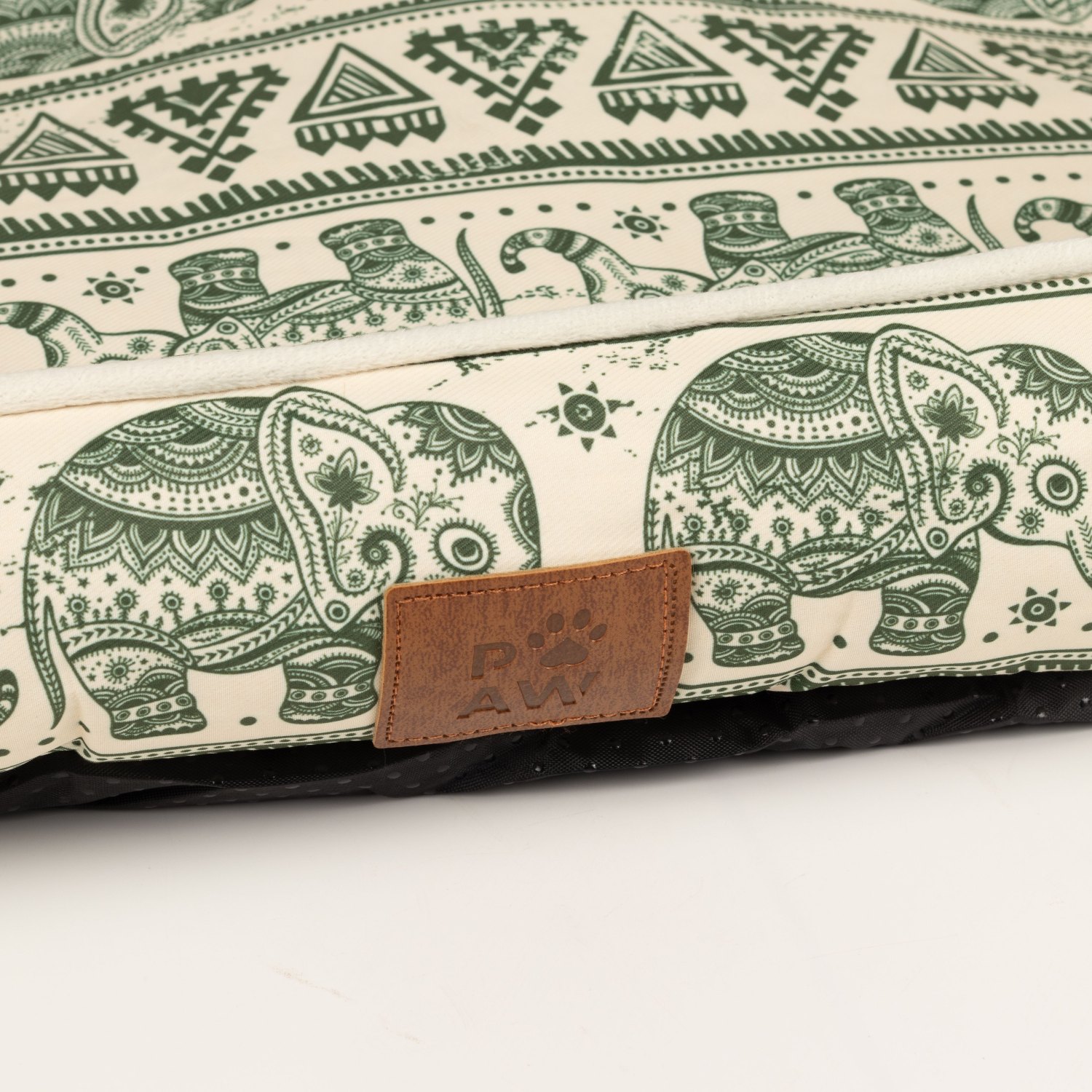 PAW Lucky Elephant Green Pet Bed – 60 x 50 x 14cm4