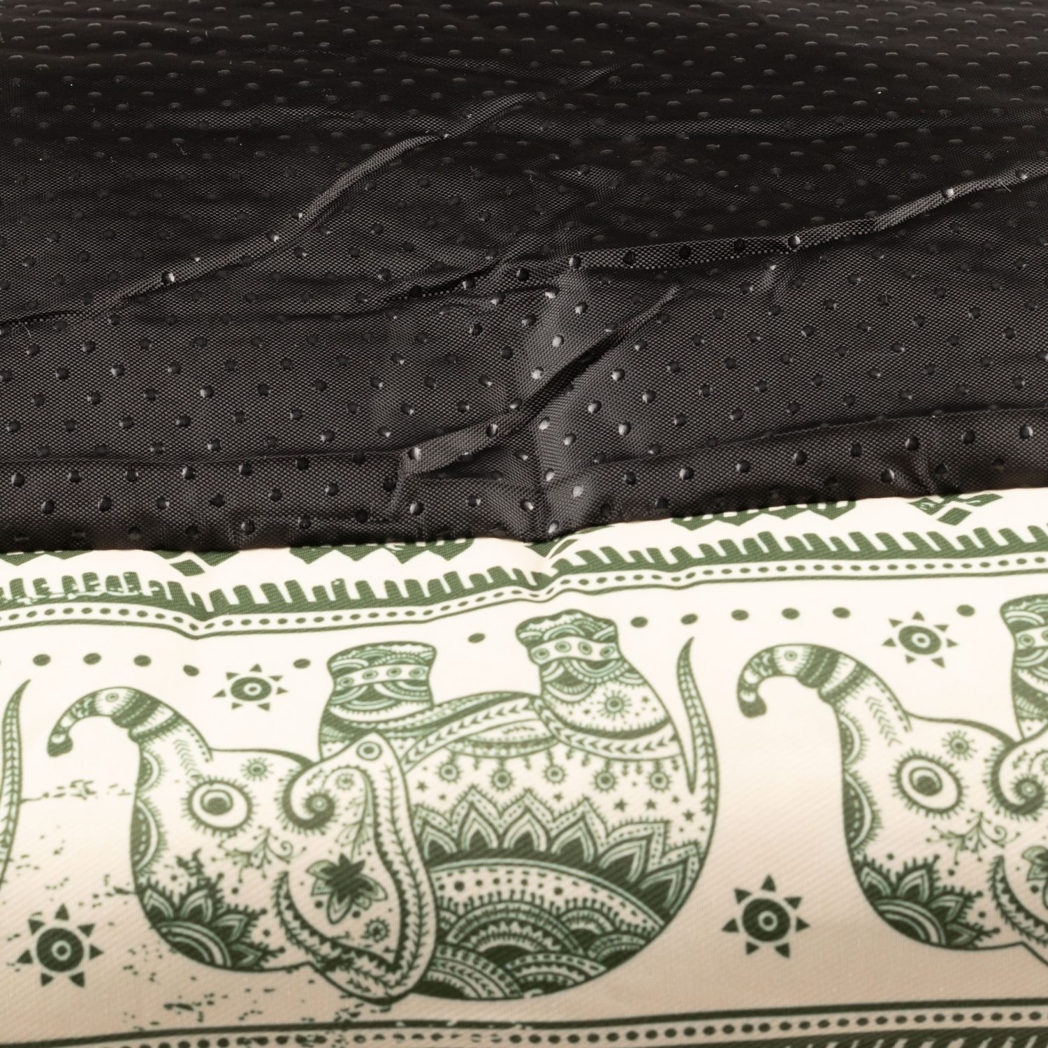 PAW Lucky Elephant Green Pet Bed – 60 x 50 x 14cm5