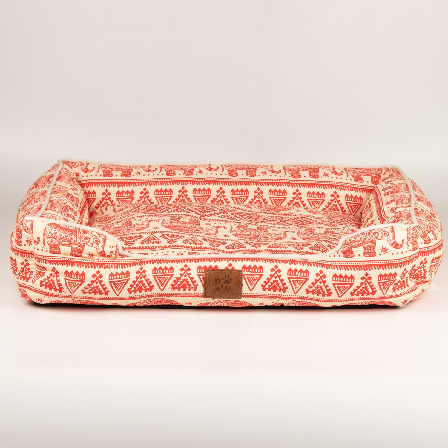 PAW Lucky Elephant Red Pet Bed – 60 x 50 x 14cm1