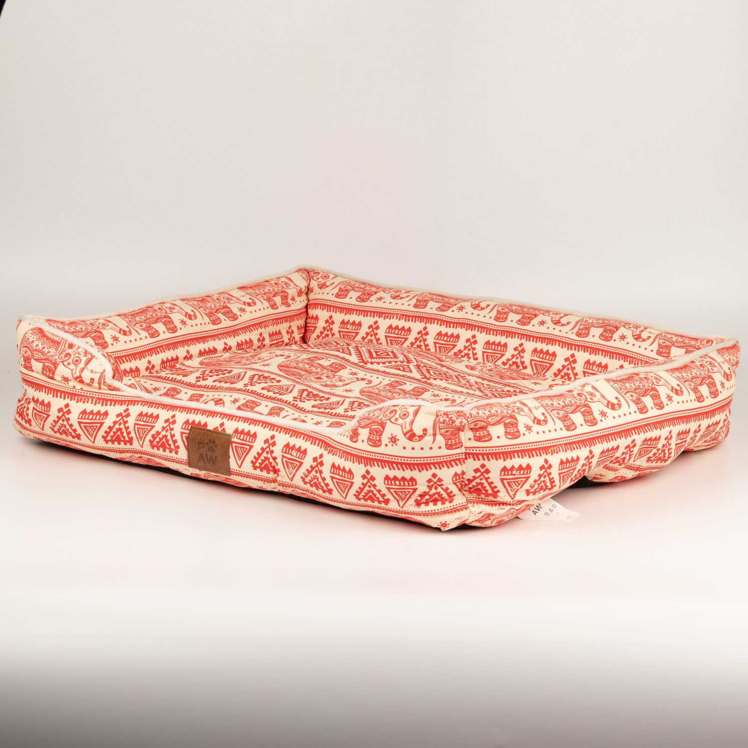 PAW Lucky Elephant Red Pet Bed – 60 x 50 x 14cm3