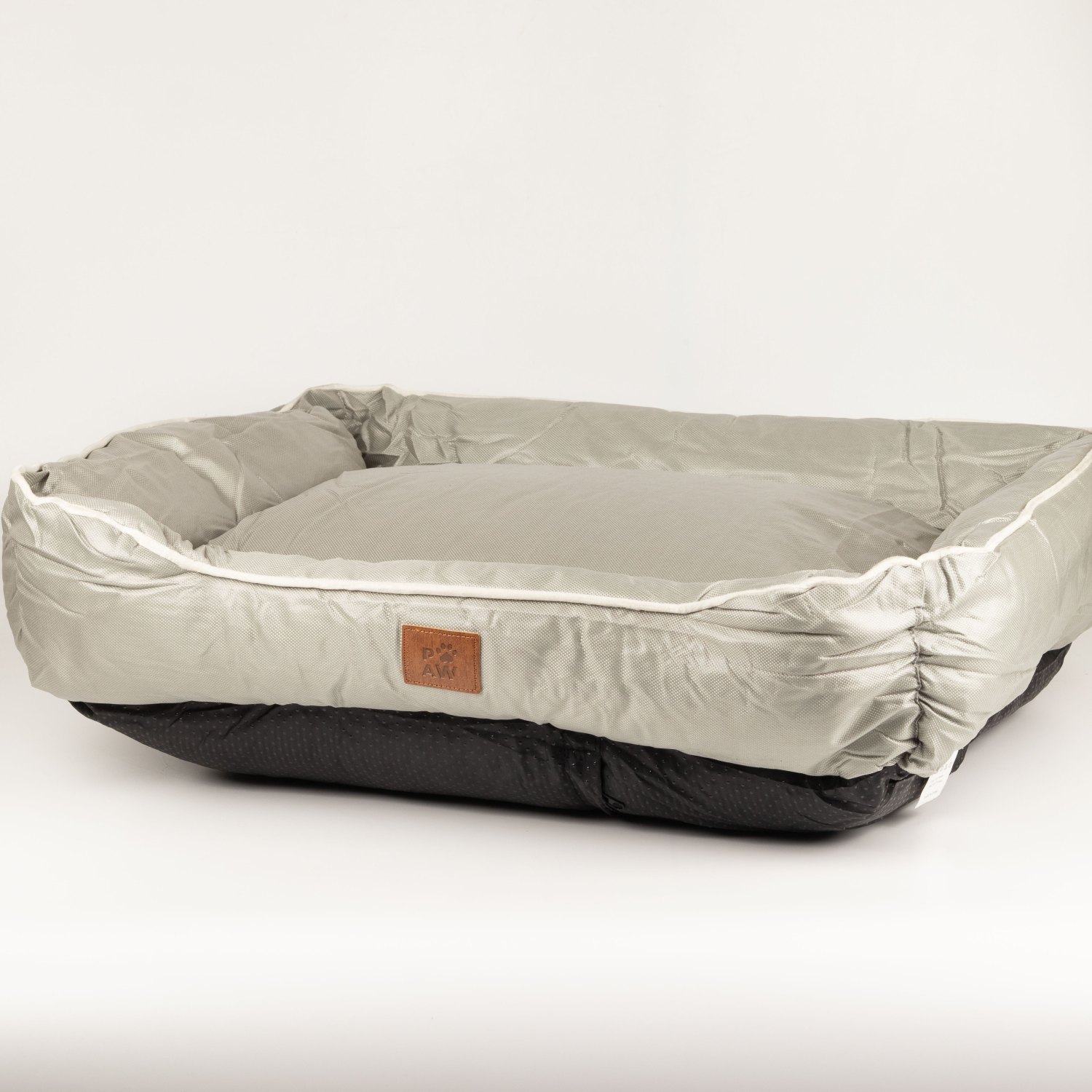 PAW Medium Khaki Beige Pet Bed – 70 x 60 x 15cm1