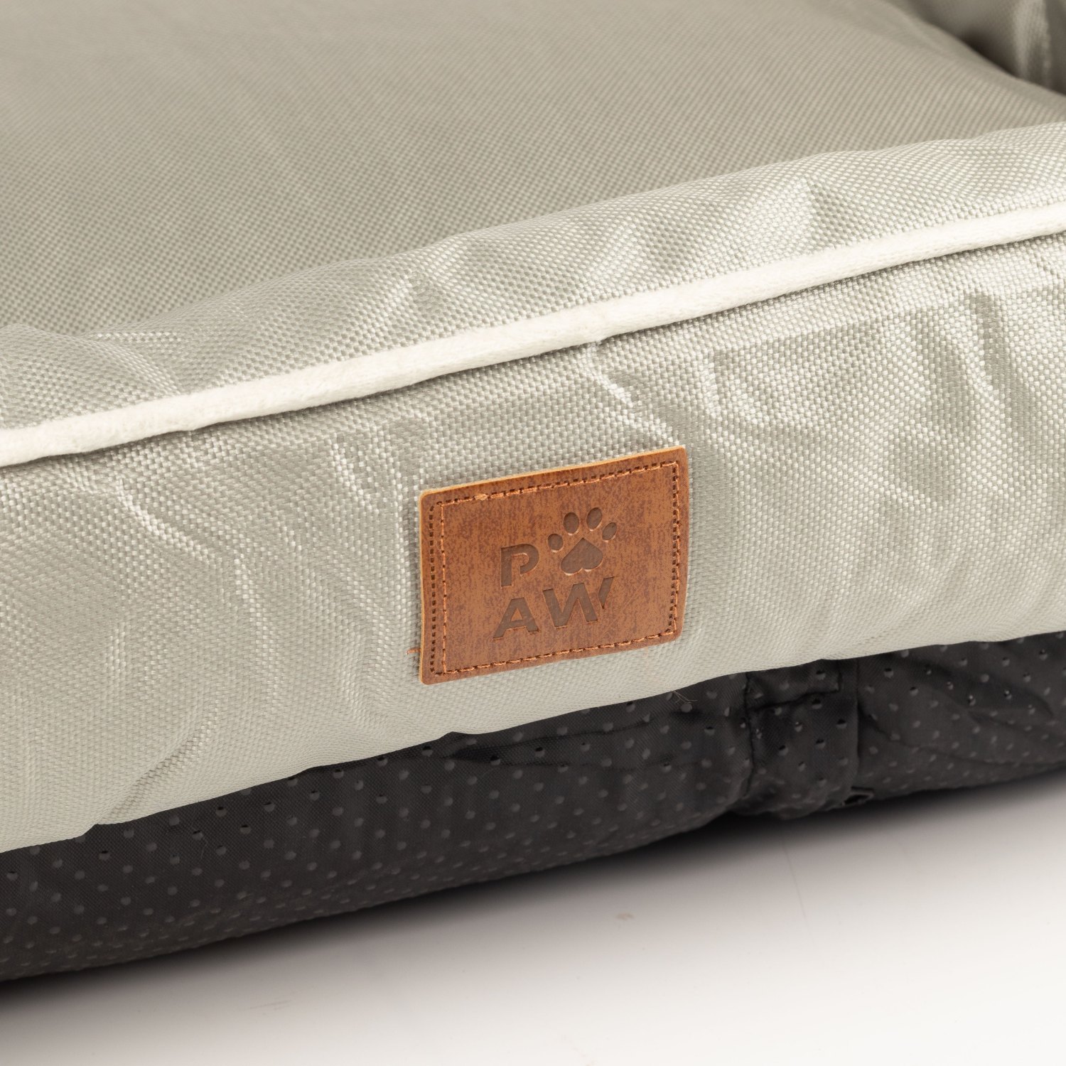 PAW Medium Khaki Beige Pet Bed – 70 x 60 x 15cm5