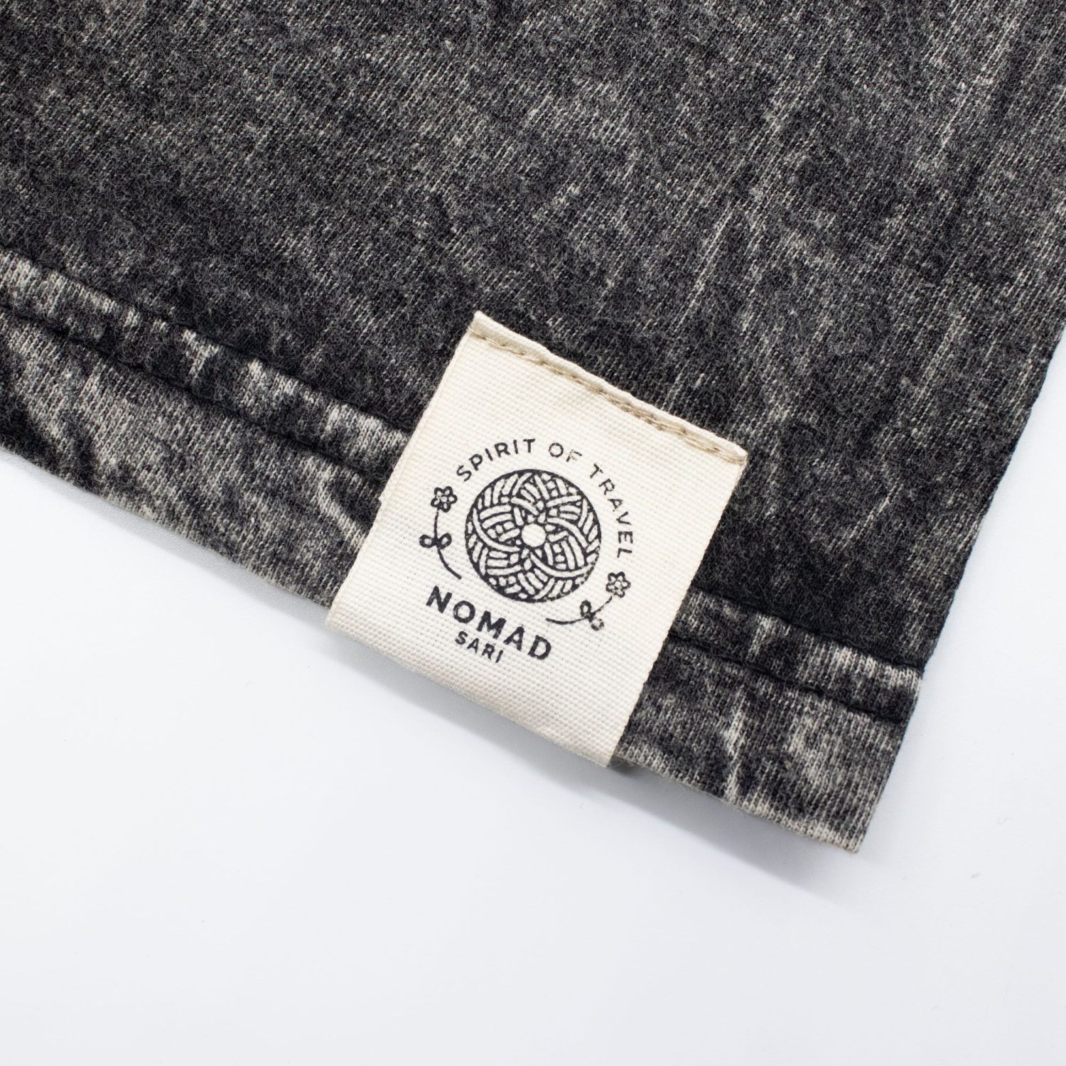 Nomad Sari Rebel Stonewashed Cotton T-Shirt – Charcoal – Size S2
