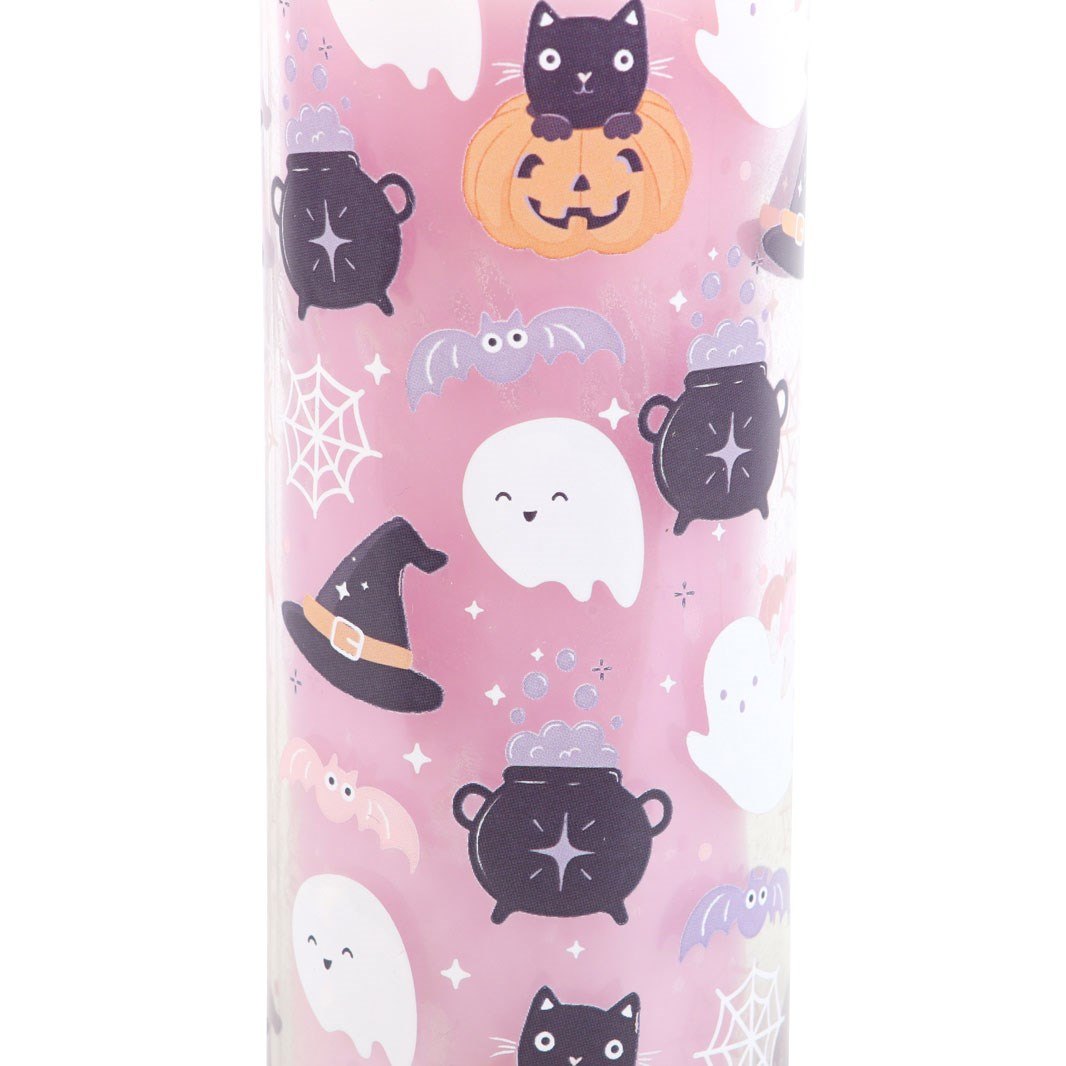 Pastel Halloween Candy Apple Scented Tube Candle1