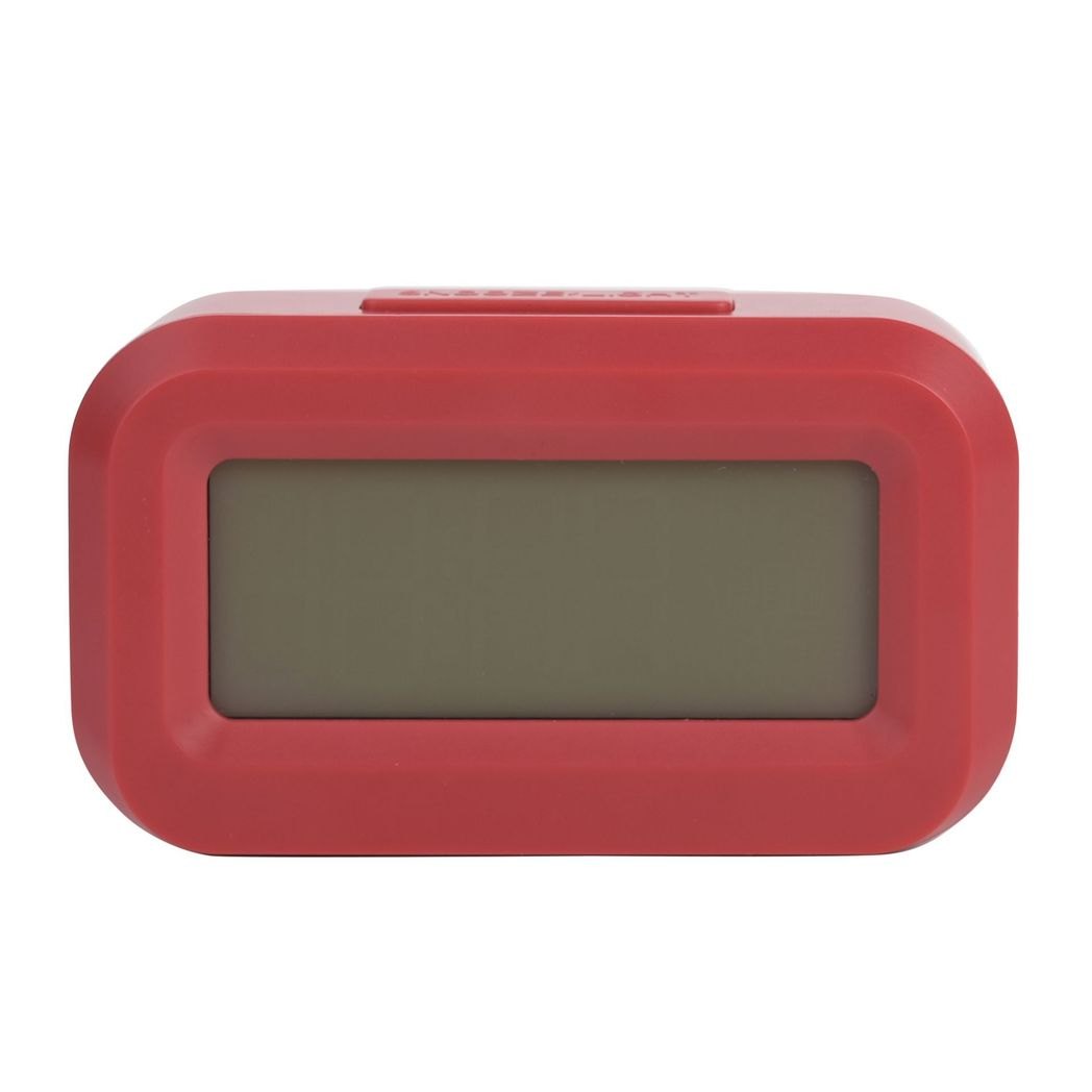 Hometime Red LED Travel Clock with Date & Temperature4