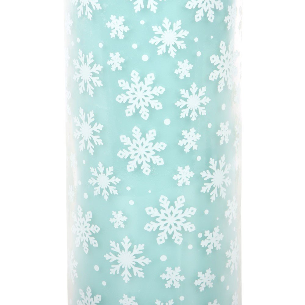 Snow Day Cotton & Coconut Snowflake Tube Candle1