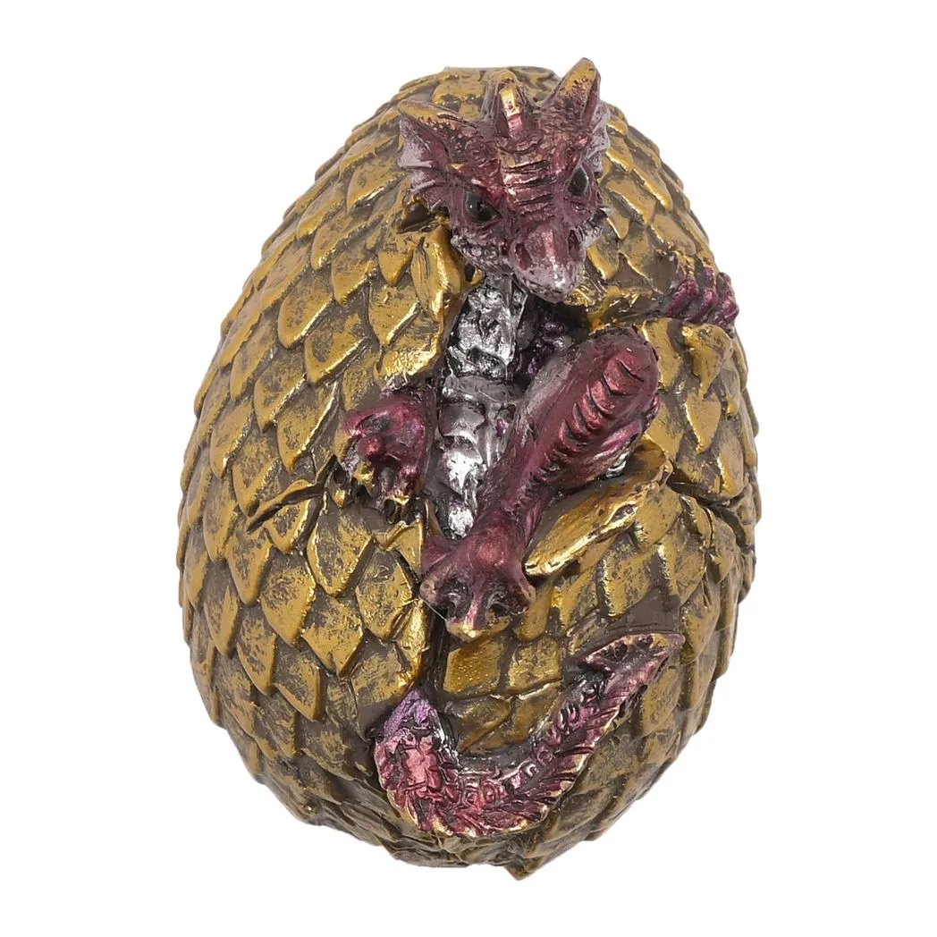 Fang Golden Dragon Egg Figurine2