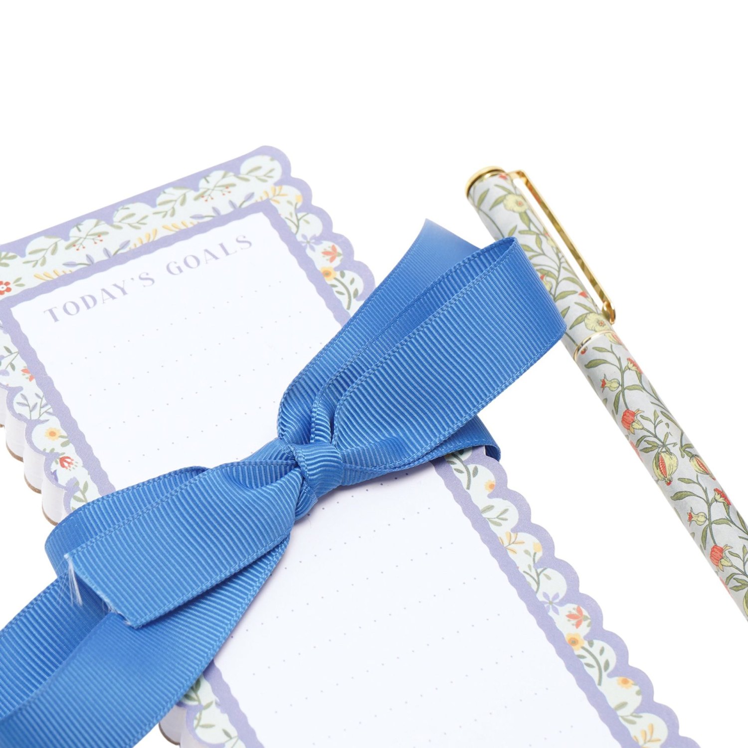 Sophia Lane Floral Pen Pot, Pen & Notebook Gift Set1