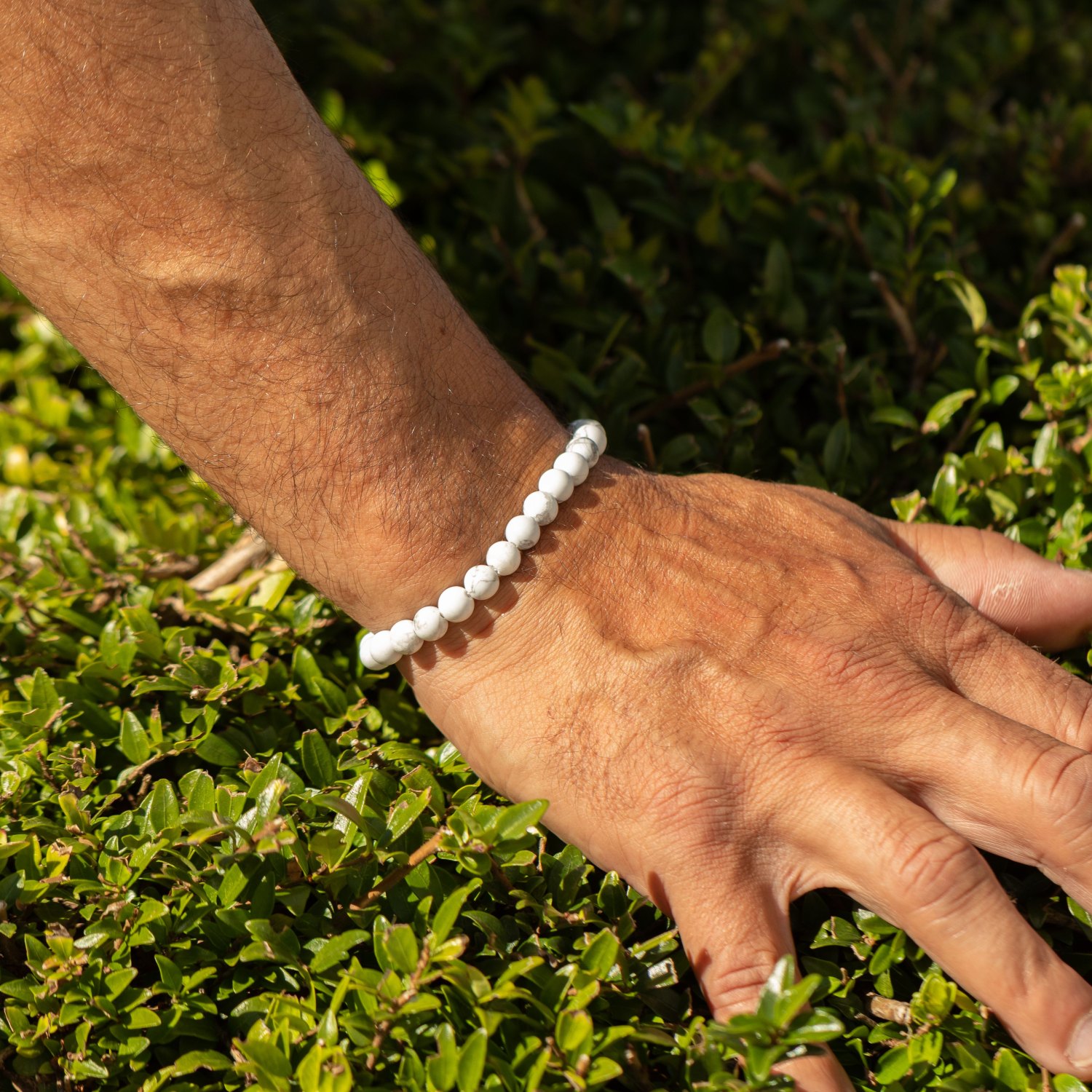 Petite Power Bracelet – Howlite – 17cm x 6mm3