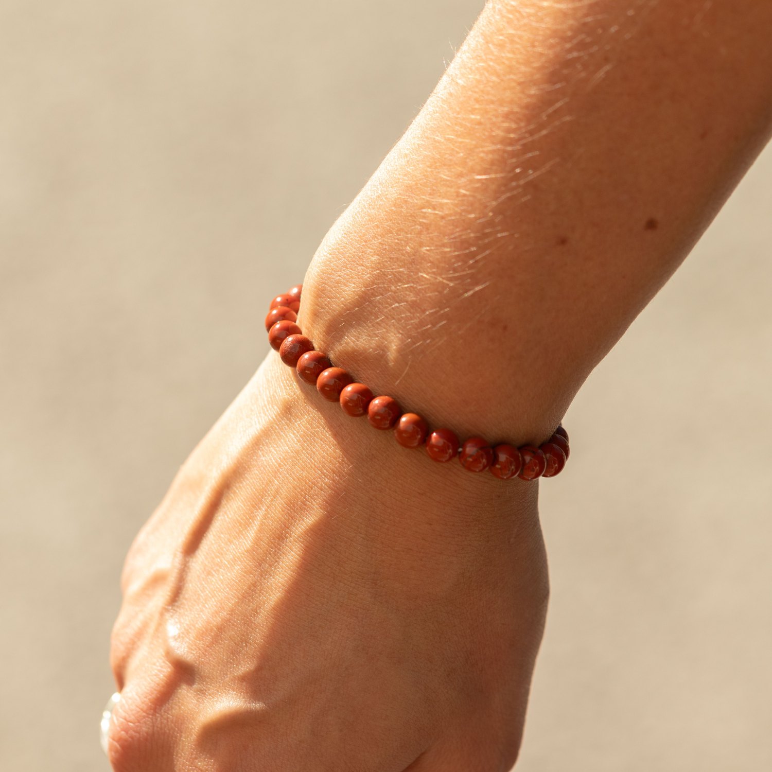Petite Power Bracelet – Carnelian – 17cm x 6mm1